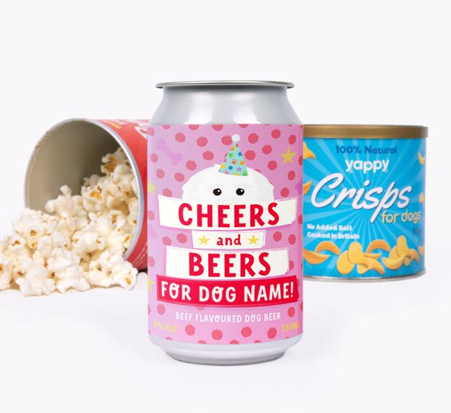 Cheers & Beers: Personalised {breedFullName} Beer Bundle